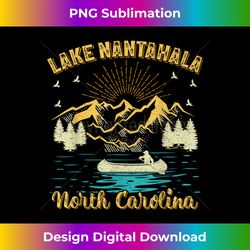 Summer Vacation Retro Mountain North Carolina Nantahala - Contemporary PNG Sublimation Design - Spark Your Artistic Genius