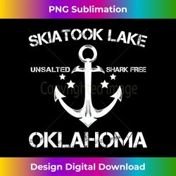 SKIATOOK LAKE OKLAHOMA Funny Fishing Camping Summer - Urban Sublimation PNG Design - Challenge Creative Boundaries