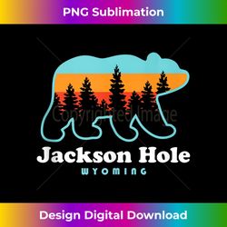 Jackson Hole Wyoming Shirt - Bear Mountains Jackson Hole Tank T - Luxe Sublimation PNG Download - Ideal for Imaginative Endeavors