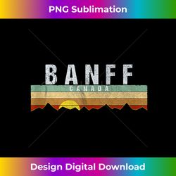 Vintage Banff Canada Retro Tank - Bohemian Sublimation Digital Download - Enhance Your Art with a Dash of Spice