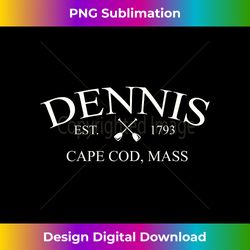 Classic Dennis Cape Cod T-Shirt - Dennis, - Luxe Sublimation PNG Download - Enhance Your Art with a Dash of Spice