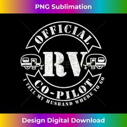 RV Co-Pilot Motor Home RV Camping Trailer Glamping Wand - Chic Sublimation Digital Download - Elevate Your Style with Intricate Details