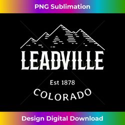 Original Leadville Colorado Rocky Mountains Graphic Desi - Edgy Sublimation Digital File - Ideal for Imaginative Endeavors