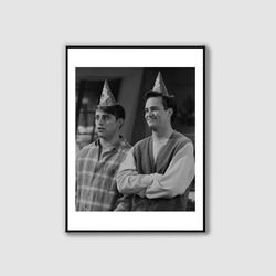 Friends Poster Print, Black and White, Friends Poster, Friends Series Poster Print, Tv Series Posters Art, Poster Wall A