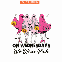 On Wednesday we wear pink png