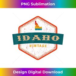 Idaho ID Graphic Souvenir Love Distressed State Ou - Innovative PNG Sublimation Design - Tailor-Made for Sublimation Craftsmanship