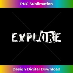 Explore Oreg - Sleek Sublimation PNG Download - Challenge Creative Boundaries