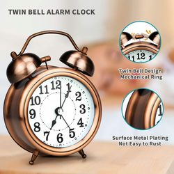 Twin Bell Alarm clock, alarm clock for kids, alarm clock for girls