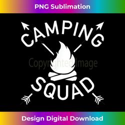 Camping Squ - Contemporary PNG Sublimation Design - Chic, Bold, and Uncompromising