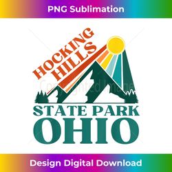 Hocking Hills Park Ohio Hike Outdoors Vin - Urban Sublimation PNG Design - Customize with Flair