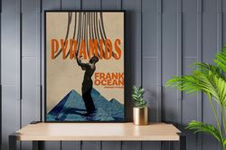 Frank Ocean Poster, Frank Ocean Fan Gift, Frank Ocean Pyramids Poster, Channel Orange Poster, Frank Ocean Channel Orange