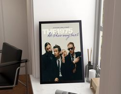 The 1975 Band Poster, Minimalist Poster, Retro Vintage Music Poster, Being Funny In A Foreign Language Poster, The 1975
