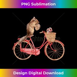 Squirrel Riding Bicycle Funny Squirrels Animal Lover Gra - Innovative PNG Sublimation Design - Striking & Memorable Impressions