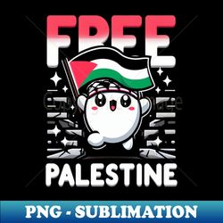 Free Gaza Free Palestine - Exclusive Sublimation Digital File - Vibrant and Eye-Catching Typography