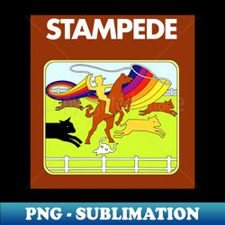 Stampede - Aesthetic Sublimation Digital File - Revolutionize Your Designs