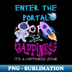 THE PORT OF HAPPINESS - Exclusive PNG Sublimation Download - Perfect for Sublimation Mastery