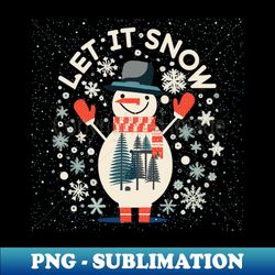 Christmas snowman - Creative Sublimation PNG Download - Add a Festive Touch to Every Day