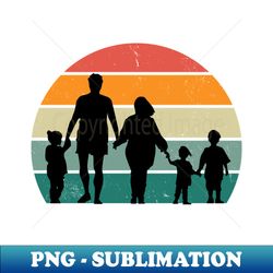 Happy Family Happy mothers day - Aesthetic Sublimation Digital File - Bold & Eye-catching