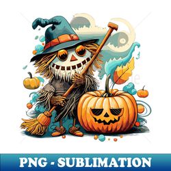 Halloween Scarecrow - PNG Sublimation Digital Download - Boost Your Success with this Inspirational PNG Download