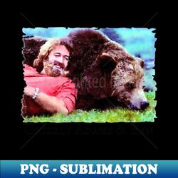 Grizzly Adams  Ben - Professional Sublimation Digital Download - Spice Up Your Sublimation Projects