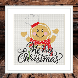 Merry Christmas gingerbread JOY new year christmas holiday gift