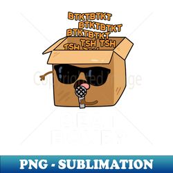 beat boxer cute beatboxer box pun - exclusive sublimation digital file - unleash your creativity