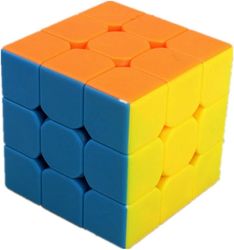 Rubik Cube Stickerless 56mm Qiyi Warrior S Rubiks Cube 3x3 - Magic Speed Cube Puzzle Toys Fan Xin Cube