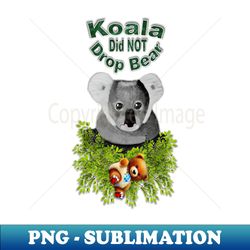 Cute Cartoon Koala - Signature Sublimation PNG File - Stunning Sublimation Graphics