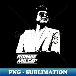 Ronnie Retro Music - PNG Transparent Sublimation File - Boost Your Success with this Inspirational PNG Download