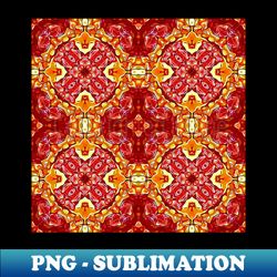 Pepperoni Pizza Pattern 3 - Decorative Sublimation PNG File - Revolutionize Your Designs