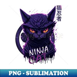 Ninja Cat - Premium Sublimation Digital Download - Revolutionize Your Designs