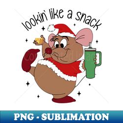 out here Lookin Like a Snack Boojee Christmas - Creative Sublimation PNG Download - Enhance Your Apparel with Stunning Detail