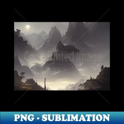 easy landscape beautiful wall painting for living room sweet - PNG Transparent Digital Download File for Sublimation - Perfect for Sublimation Mastery