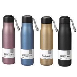 Thermal Flask Water Bottles With Lid Handle Stainless Steel Double Walled Vacuum Insulated personal use(US Customers)