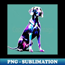 Weimaraner - Signature Sublimation PNG File - Perfect for Sublimation Mastery