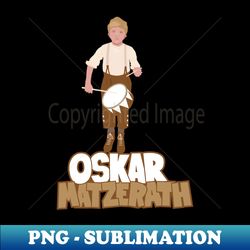 Oskar Matzerath Illustration - Tin Drum Tribute - Instant PNG Sublimation Download - Create with Confidence