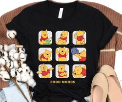Disney Pooh Moods Winnie the Pooh Cute Shirt, Disney Family Matching Shirt, Walt Disney World Shirt, Disneyland Trip Out