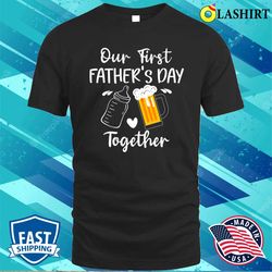 Awesome Dads Have Tattoos And Beards Cute Daddy Fathers T-shirt - Olashirt
