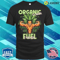 Funny American Organic Farmer Iowa Midwest T-shirt - Olashirt