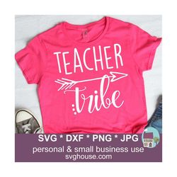 Teacher Tribe SVG Teacher Appreciation Cut Files For Silhouette And Cricut