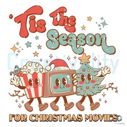 Tis The Season Xmas SVG Christmas Vibes Cricut File