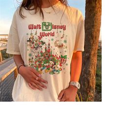 Retro Merry Christmas Disney Shirt, Vintage Mickey And Minnie Christmas, Walt Disney World Christmas shirt, Vintage Magi