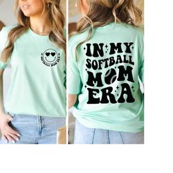 bcin my softball mom era shirt, softball mom shirt, softball mama shirt, game day shirt, sport mom tee, softball lover,g