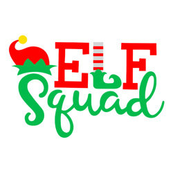 elf squad, elf hat, elf feet svg, elf christmas png, christmas png files, christmas logo png, instant download