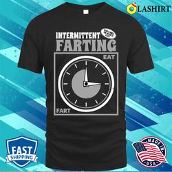 Funny Designs T-shirt, Intermittent Farting T-shirt - Olashirt