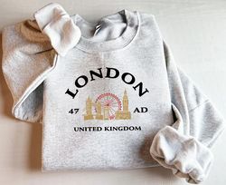 London Sweatshirt, City Sweatshirt, London Crewneck