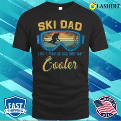 Ski Dad Funny Winter Sports Skiing Lover Fathers Day T-shirt - Olashirt