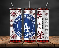 Los Angeles Dodgers Png, Christmas Coffee MLB Tumbler Png, MLB Christmas Tumbler Png, MLB Baseball 22