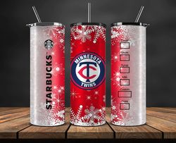 Minnesota Twin Png, Christmas Coffee MLB Tumbler Png, MLB Christmas Tumbler Png, MLB Baseball 43