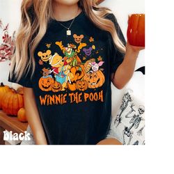 Disney Pooh Friends Hugging Winnie The Pooh Shirt, Disneyland Family Matching Shirt, Magic Kingdom Tee, WDW Epcot Theme
